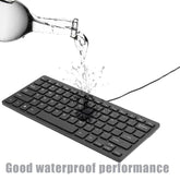 K-1000 USB Kablolu Mini Q Klavye Bilgisayar Laptop PC